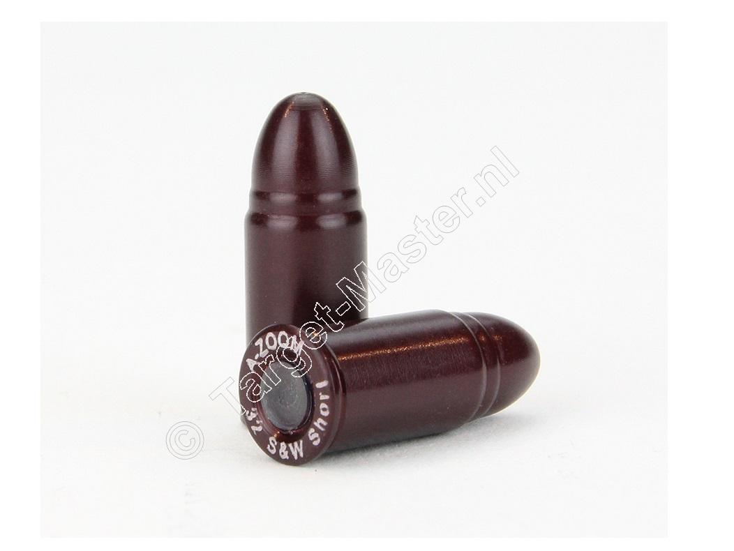 A-Zoom SNAP-CAPS .32 Smith & Wesson Short Safety Training Rounds package of 6.
